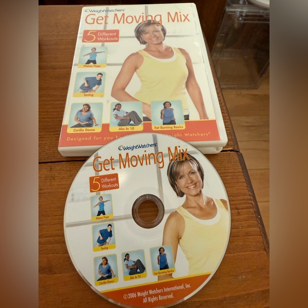Weight Watchers Get Moving Mix DVD - and Next Move DVD